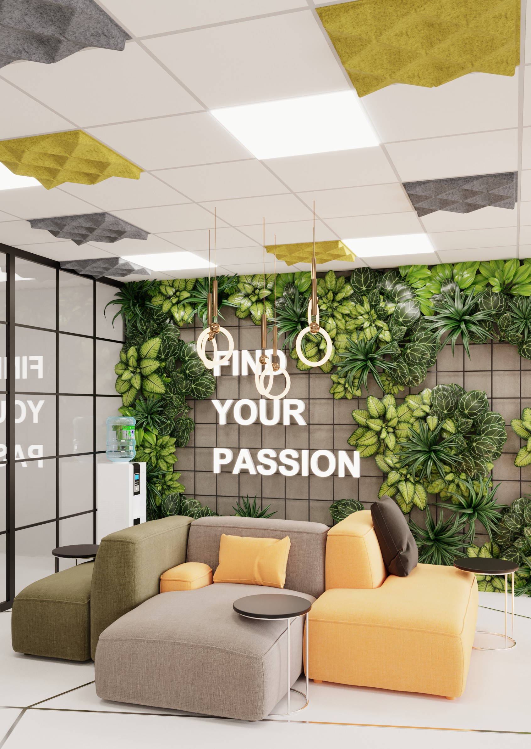 Mod Tasarım | CURVY AKUSTİK TAVAN PANELİ