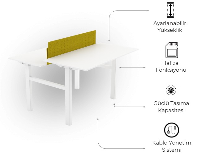 Mod Tasarım | YÜKSEKLİK AYARLI MASA