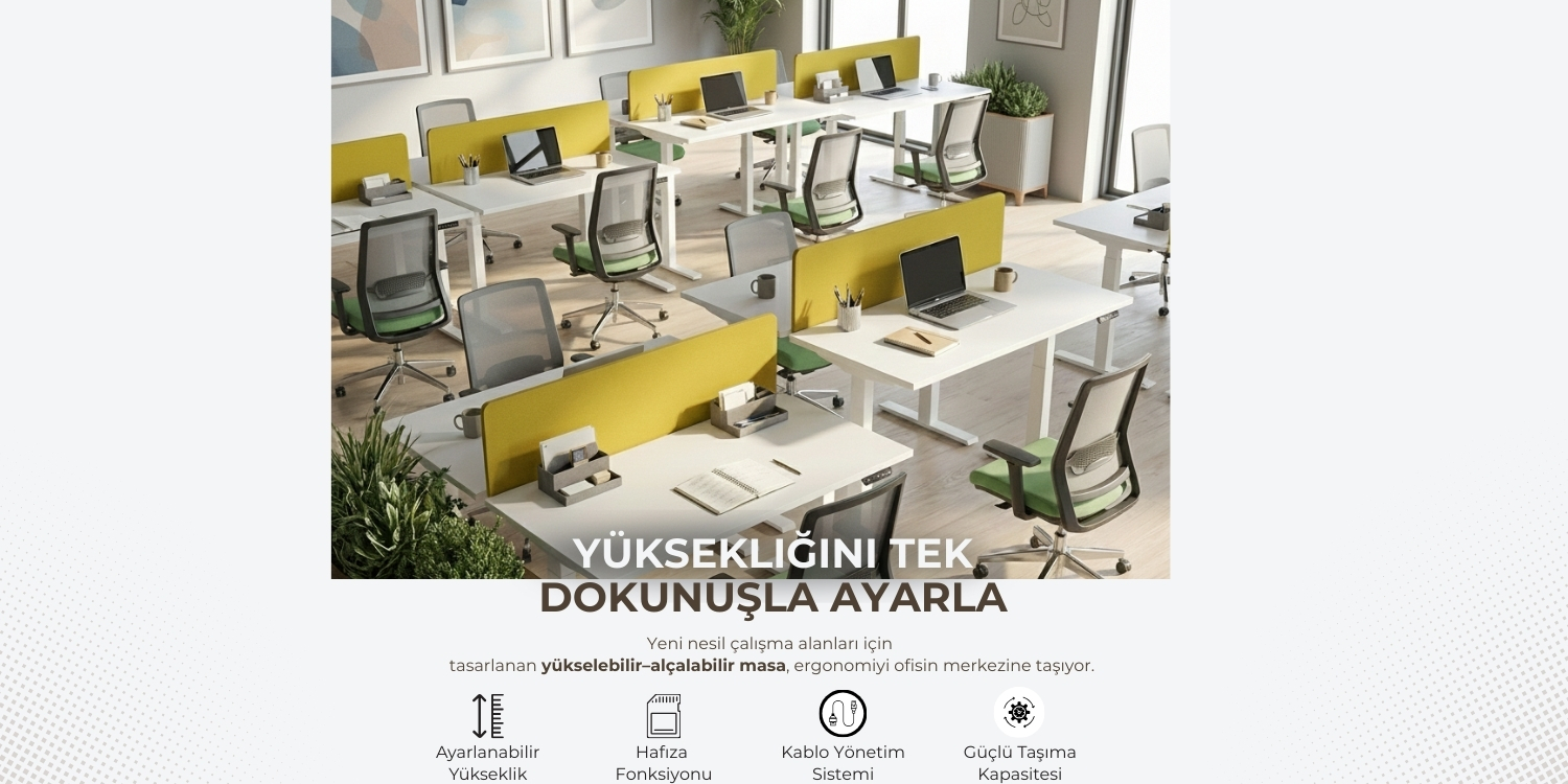 Mod Tasarım | Mod Tasarım Yükselir Alçalır Masa